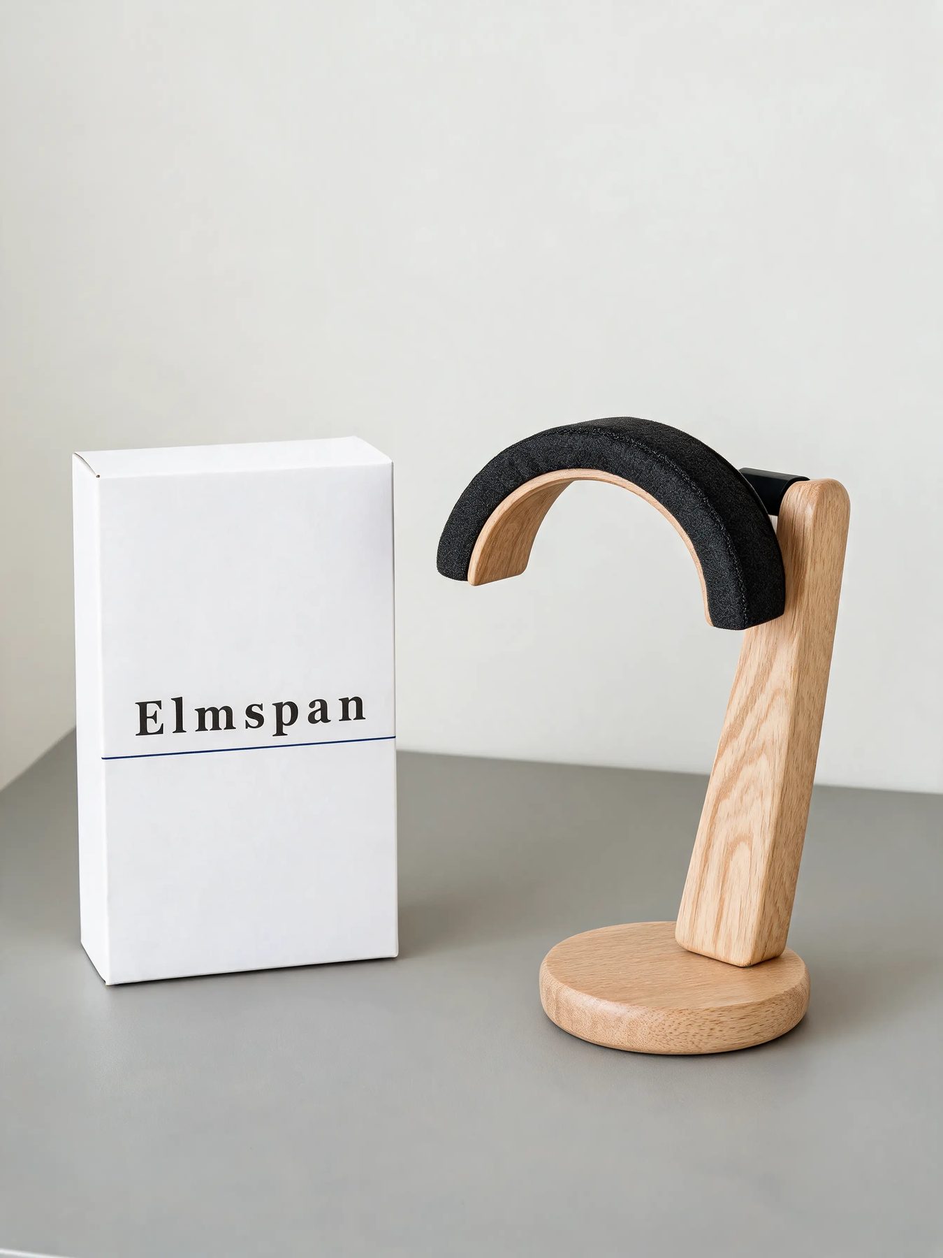 Oak Headphone Stand