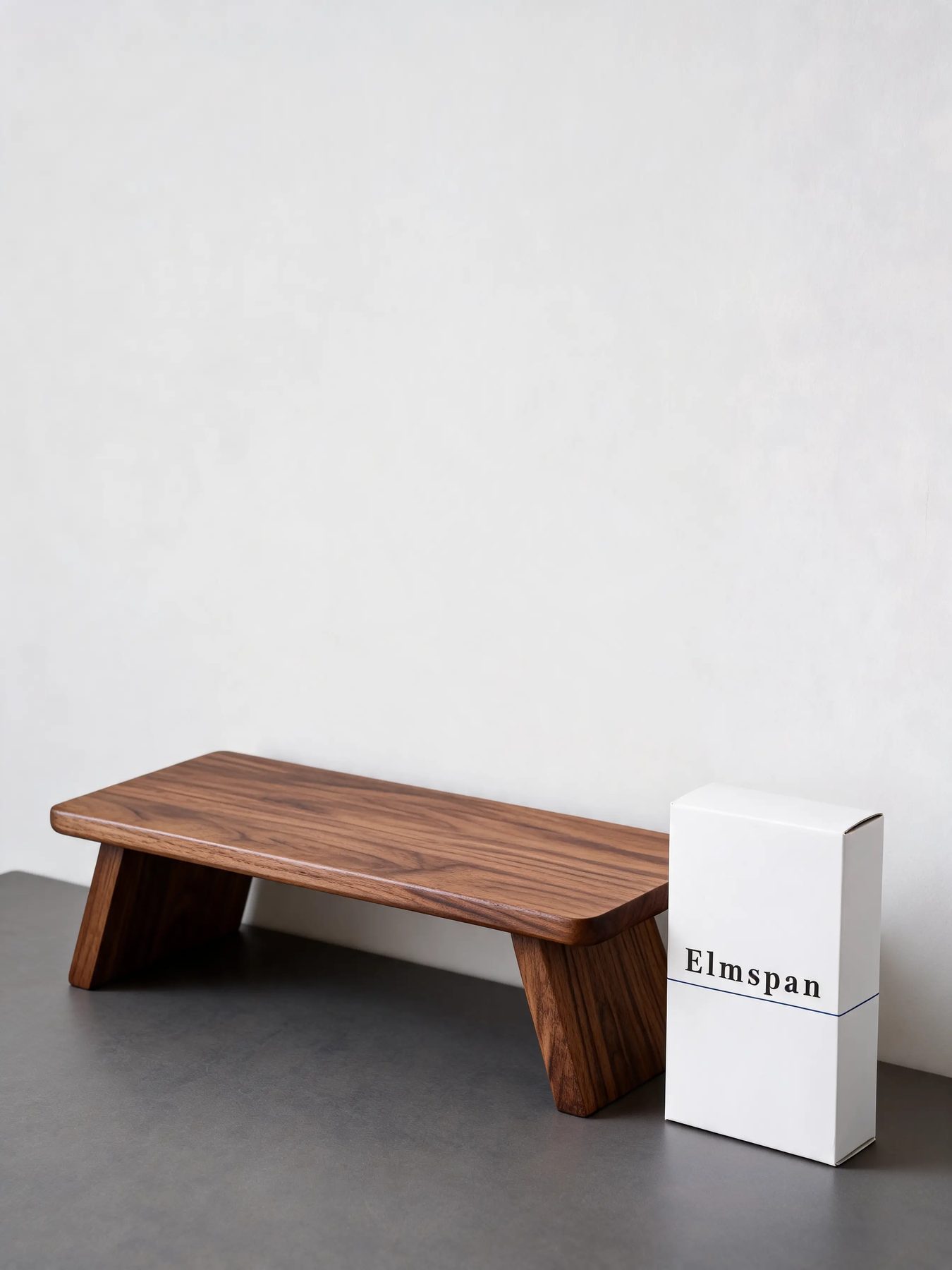 Walnut Desk Shelf